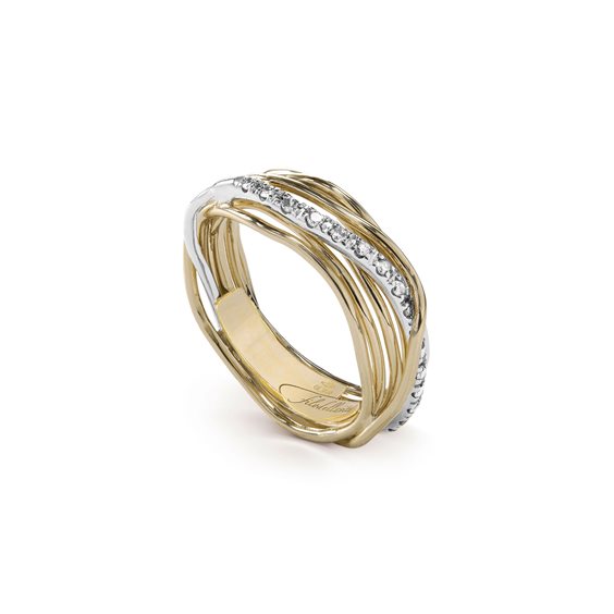 Anillo Rubinia Mujer in Oro Diamante 0.21 Ct AN327GBBT - AN327GBBT